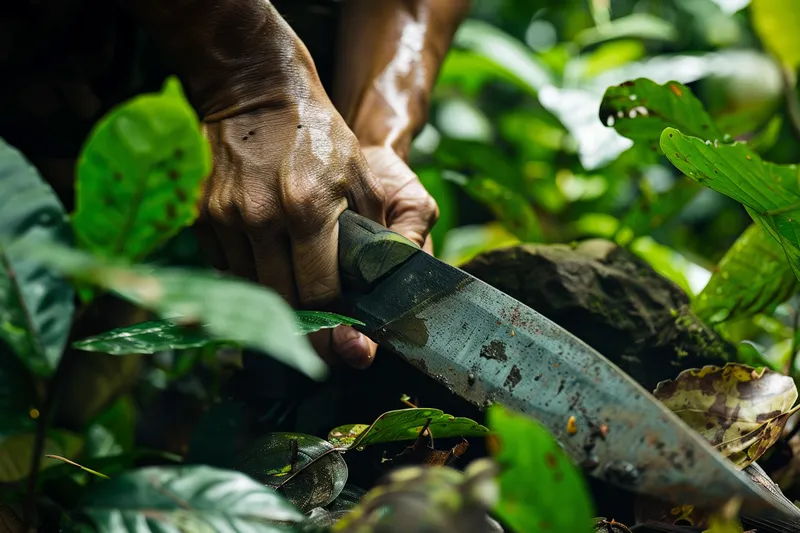 cómo afilar un machete sin lima, consejos prácticos