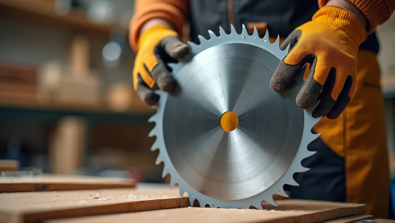 como afilar disco de corte para madera